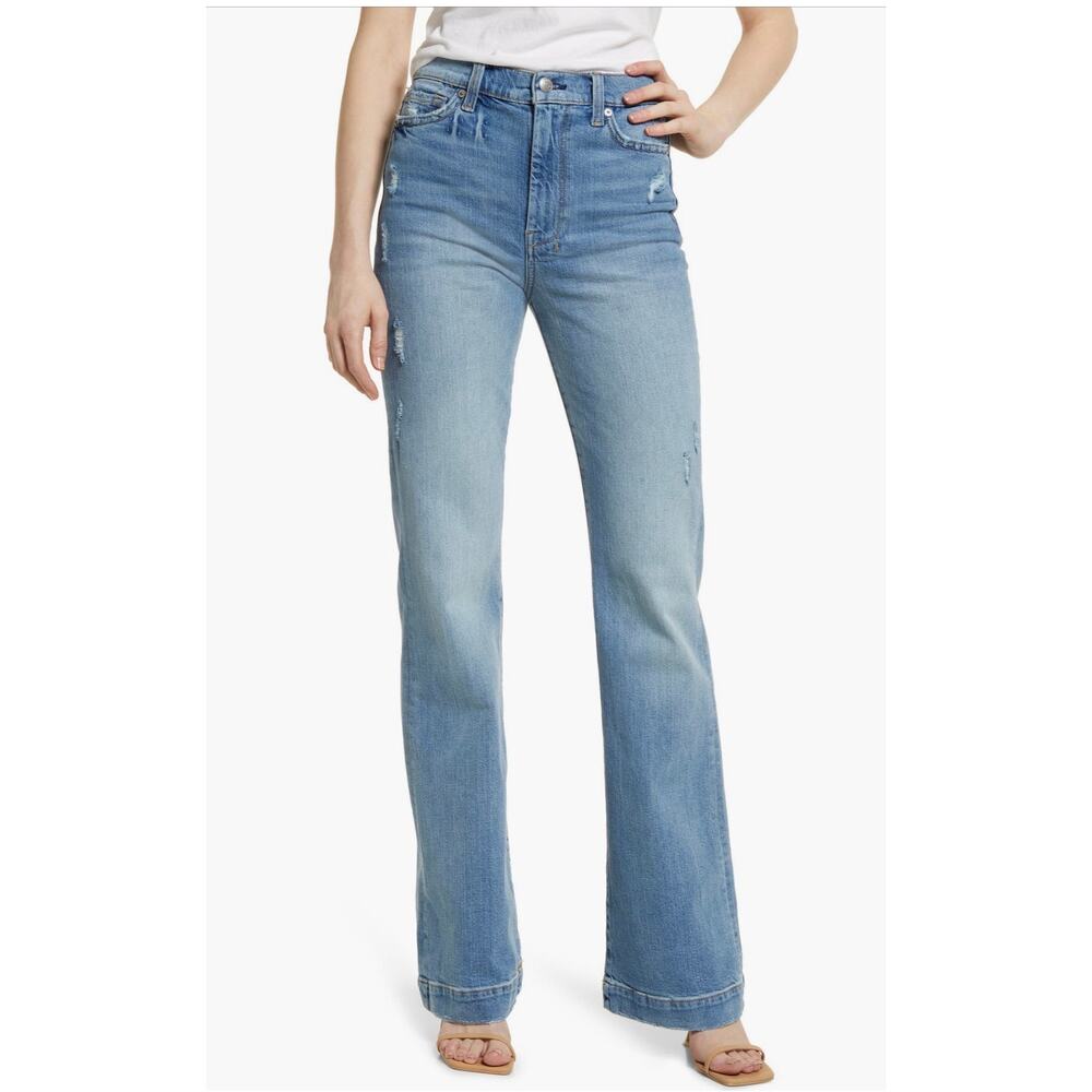 Stylish 7 For All Mankind Dojo Ultrahigh Flare Jeans